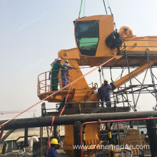 For Sale Pedestal Marine Crane 3T40M Telescopic Boom Crane